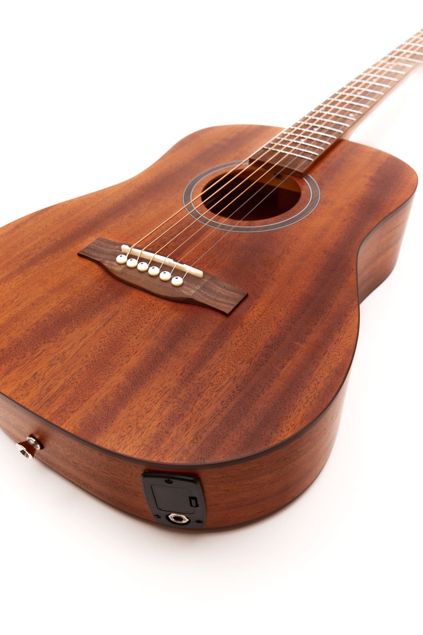 Guitarra Electroacústica Bamboo Travel Mahogany 34" - Incluye Funda