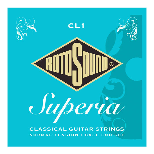 Paquete de Cuerdas Rotosound Superia CL1 Guitarra Clásica
