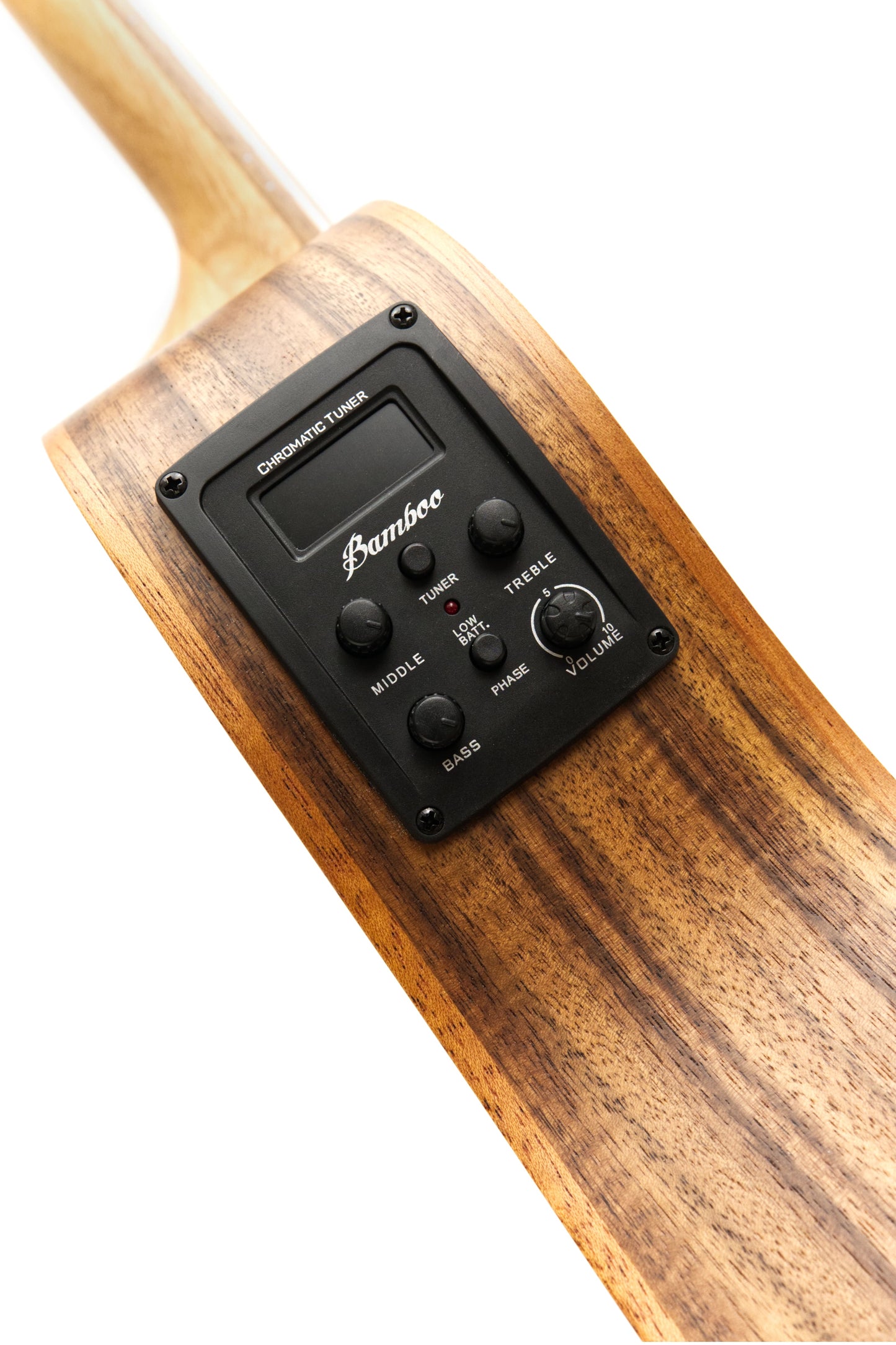 Guitarra Electroacústica Bamboo Travel Koa 34" - Incluye Funda