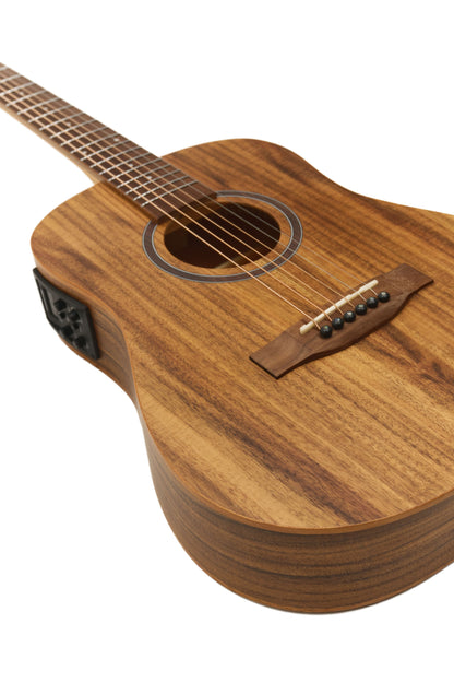 Guitarra Electroacústica Bamboo Travel Koa 34" - Incluye Funda