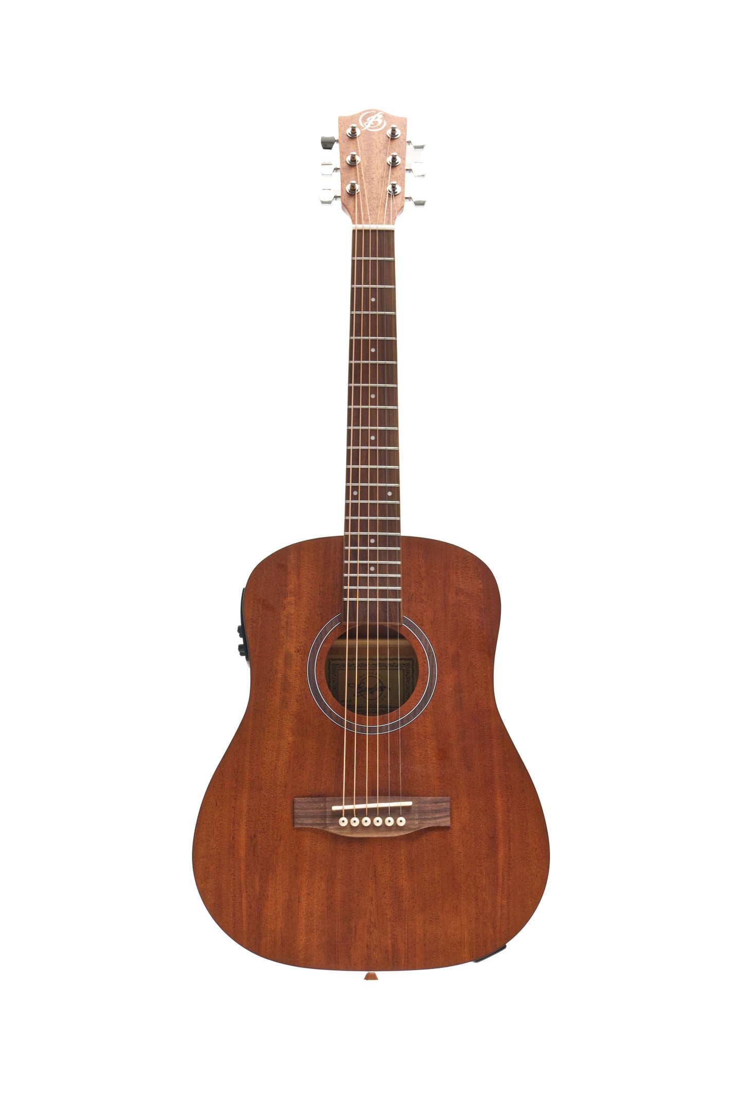 Guitarra Electroacústica Bamboo Travel Mahogany 34" - Incluye Funda
