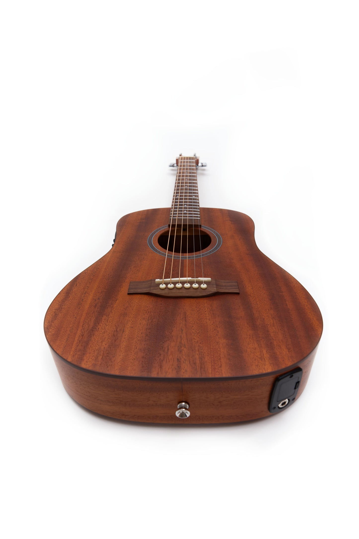 Guitarra Electroacústica Bamboo Travel Mahogany 34" - Incluye Funda