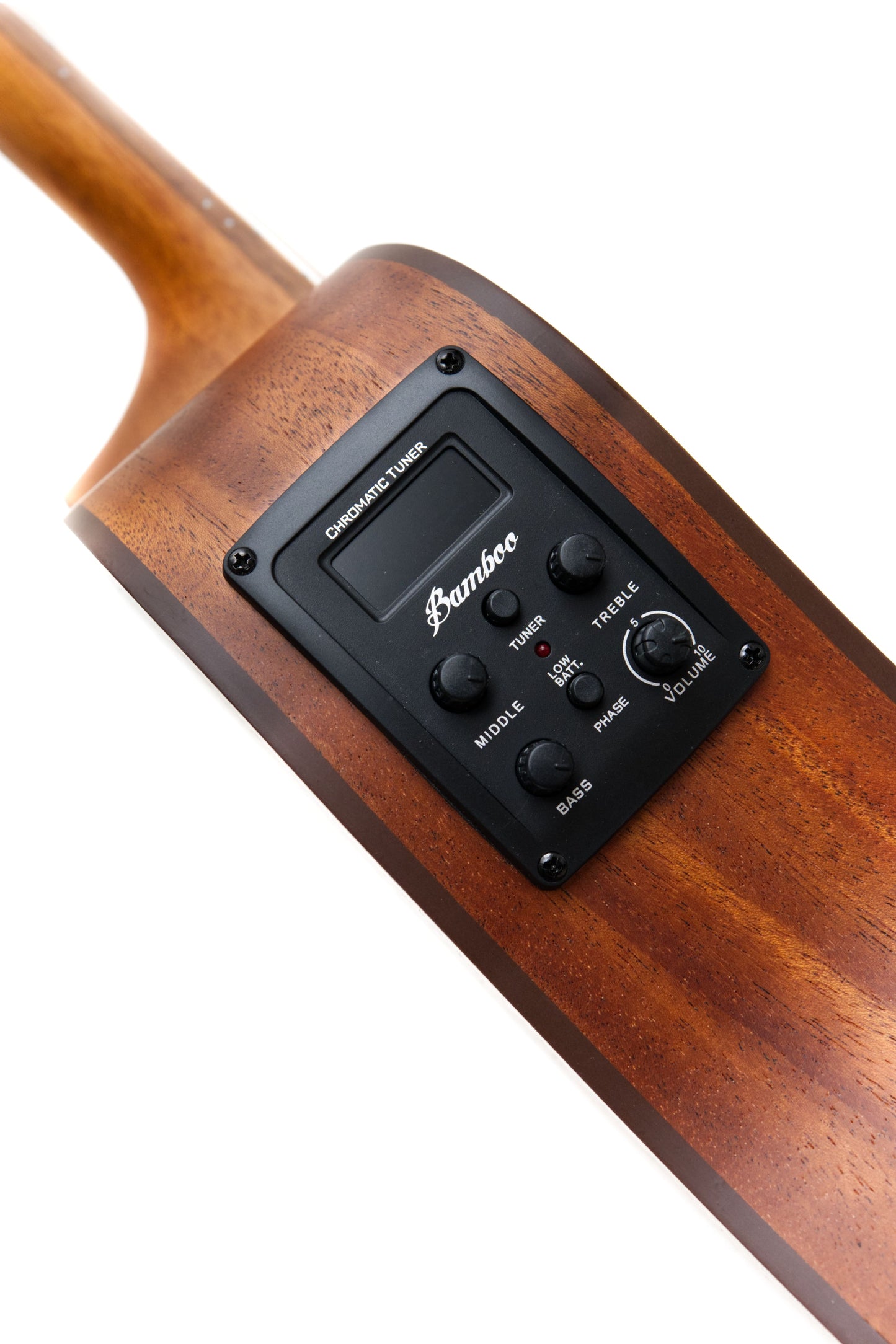 Guitarra Electroacústica Bamboo Travel Mahogany 34" - Incluye Funda