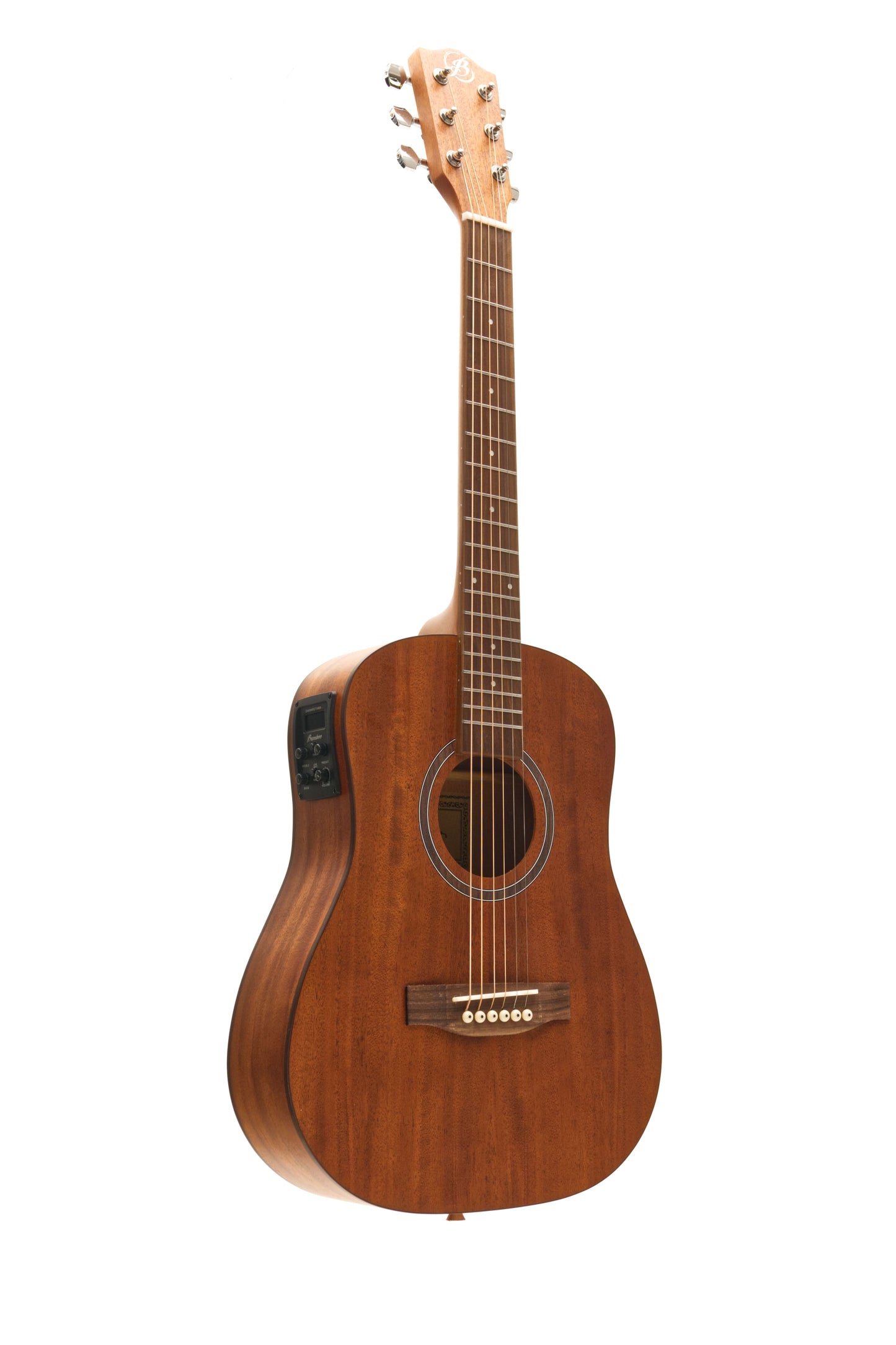 Guitarra Electroacústica Bamboo Travel Mahogany 34" - Incluye Funda