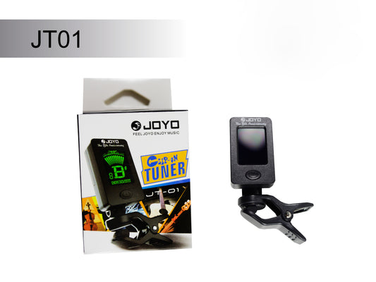Afinador para Guitarra y Bajo Cromático Joyo JT-01 de Clip