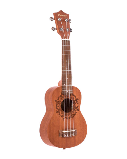 Ukulele Soprano Bamboo U-21-KAILUA – Incluye Funda