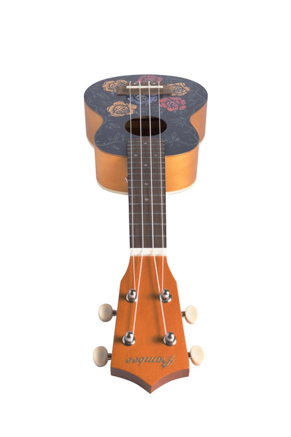 Ukulele Soprano Bamboo U-21 AURORA – Incluye Funda