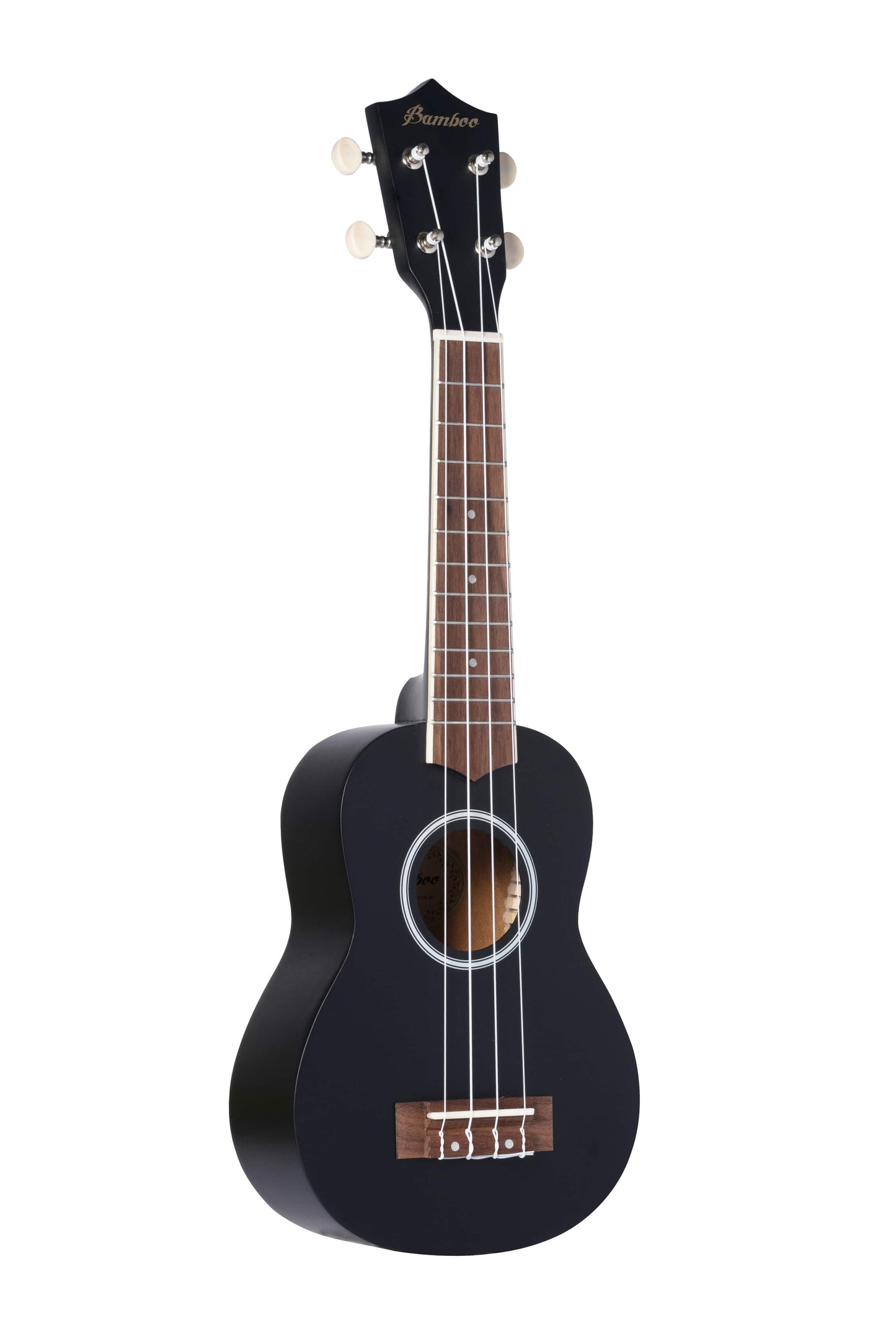 Ukulele Soprano Bamboo U-21-BK – Incluye Funda