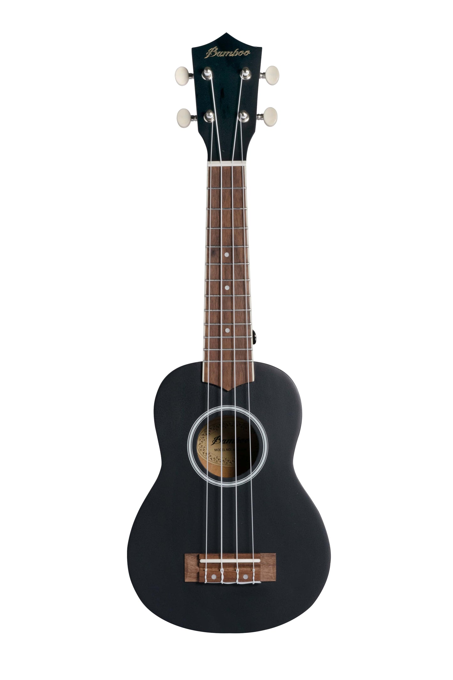 Ukulele Soprano Bamboo U-21-BK – Incluye Funda