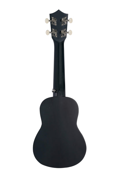 Ukulele Soprano Bamboo U-21-BK – Incluye Funda