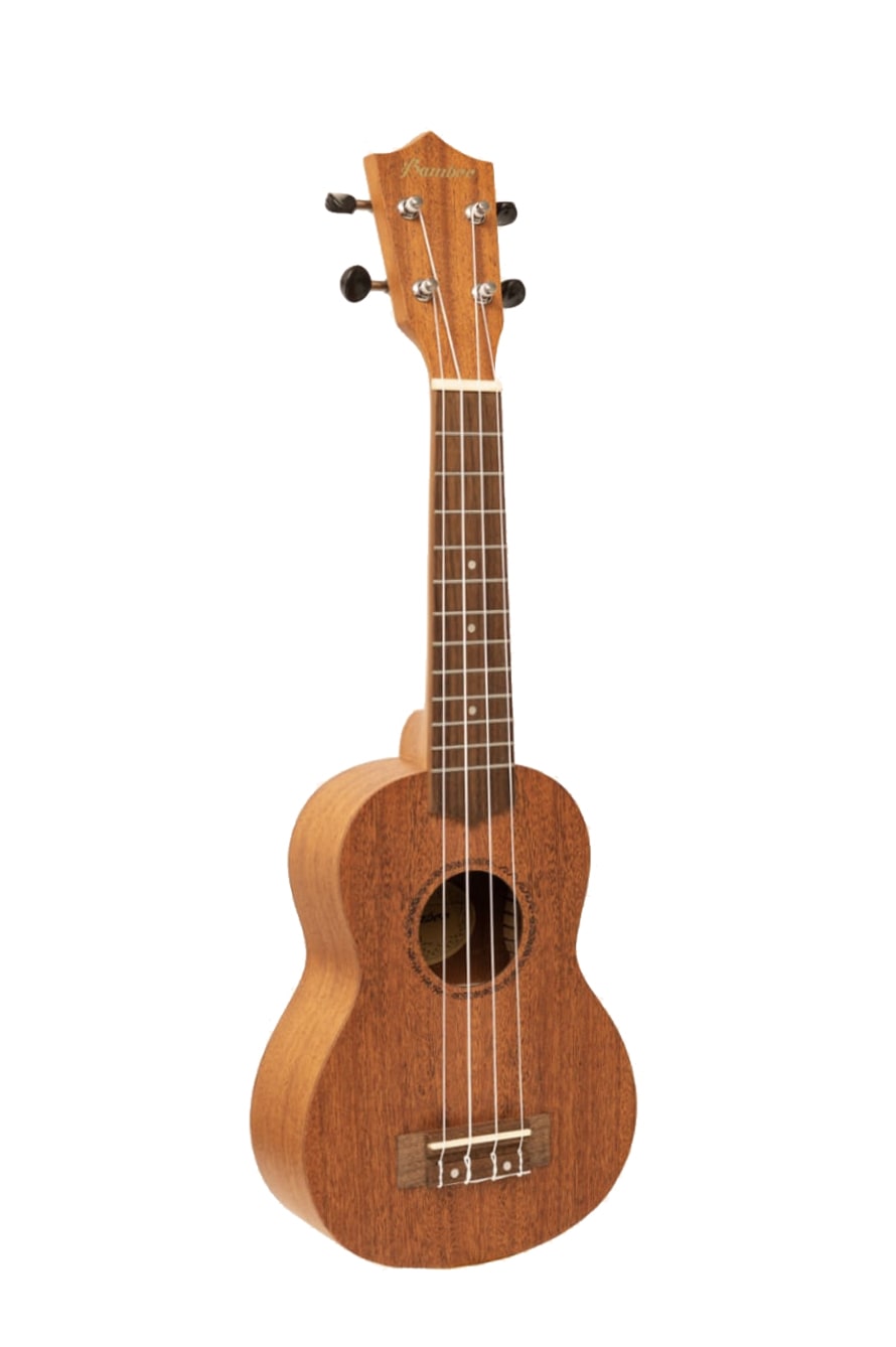 Ukulele Soprano Bamboo U-21-MAHOGANY – Incluye Funda