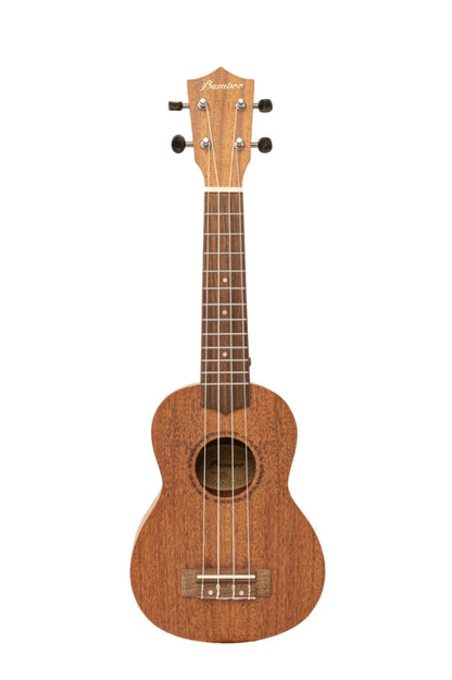 Ukulele Soprano Bamboo U-21-MAHOGANY – Incluye Funda