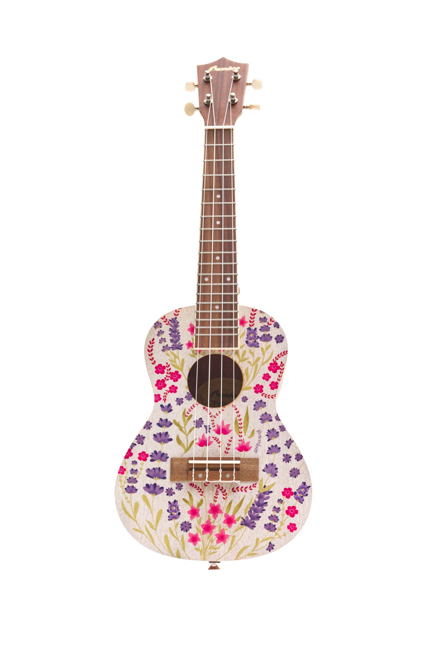 Ukulele Concierto Bamboo U-23-LAVENDER-S – Incluye Funda