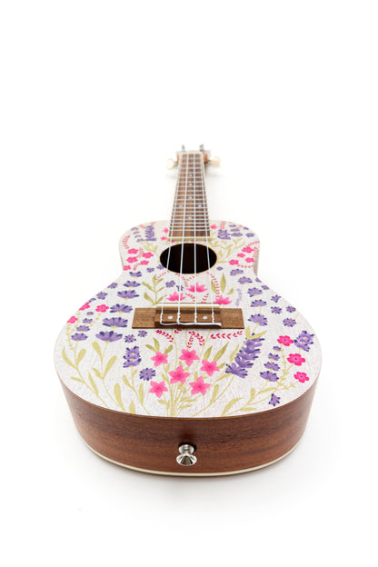 Ukulele Concierto Bamboo U-23-LAVENDER-S – Incluye Funda