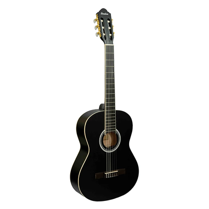 Guitarra Clásica Bamboo Estudio Negra 39” GC-39-BK-AR con Funda