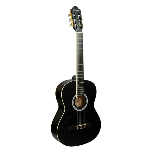 Guitarra Clásica Bamboo Estudio Negra 39” GC-39-BK-AR con Funda