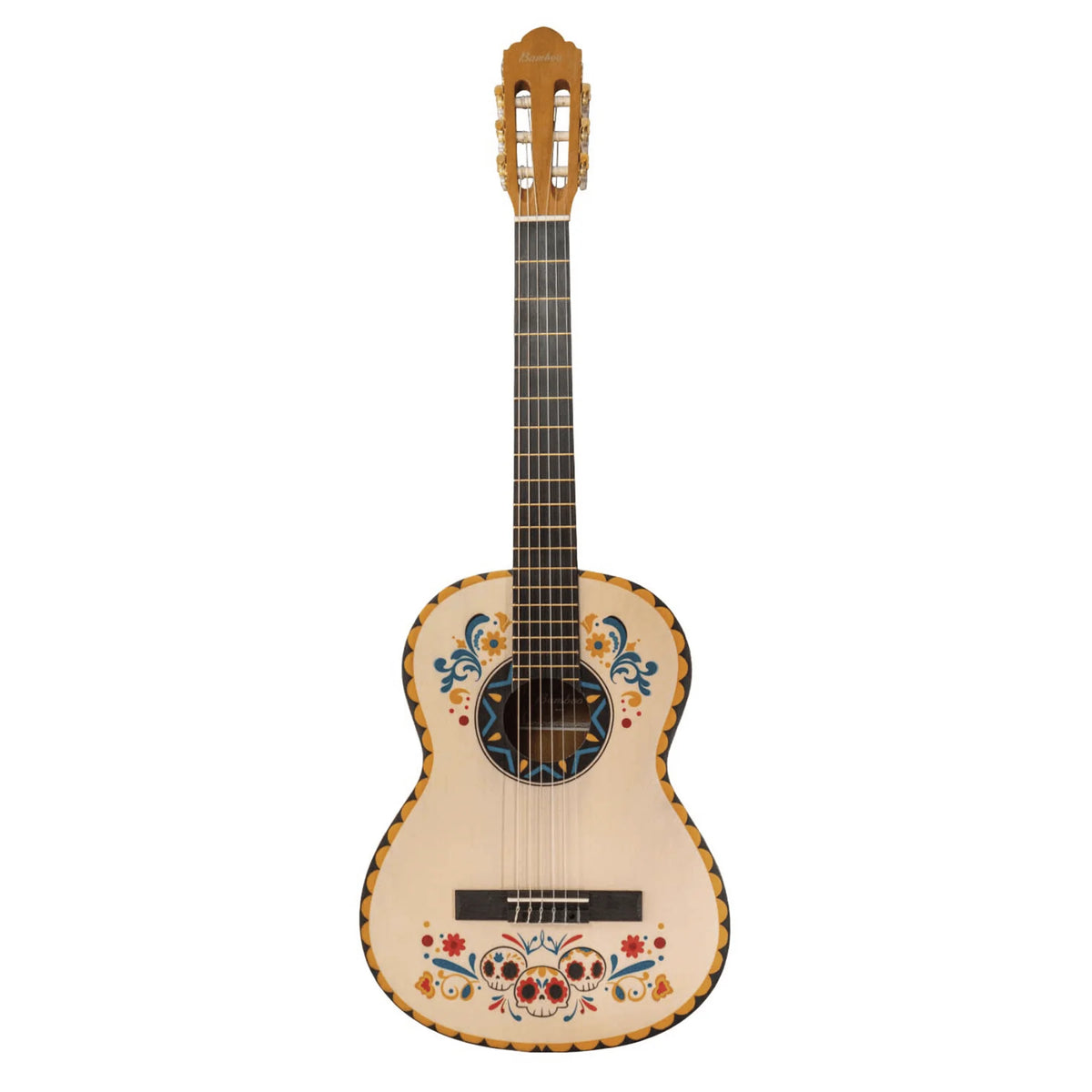 Guitarra Clásica Estudio Día de Muertos 39" — Un Tributo a la Vida, la Música y México
