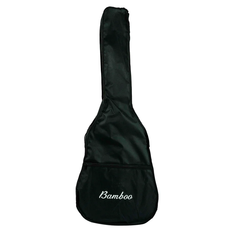 Guitarra Clásica Bamboo Estudio Negra 39” GC-39-BK-AR con Funda