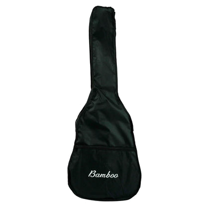 Guitarra Electroclásica Bamboo Studio Negra 39" con Funda